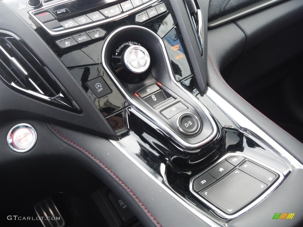 2019 RDX A-Spec AWD - Majestic Black Pearl / Red photo #21