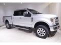 2019 Ingot Silver Ford F250 Super Duty Lariat Crew Cab 4x4  photo #1