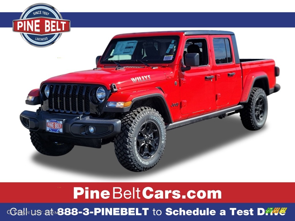 Firecracker Red Jeep Gladiator