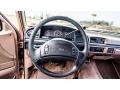 Prairie Tan 1997 Ford F250 XLT Extended Cab 4x4 Steering Wheel