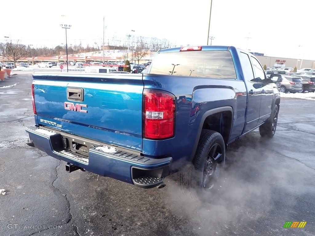 2019 Sierra 1500 Limited Elevation Double Cab 4WD - Stone Blue Metallic / Jet Black/Dark Ash photo #7