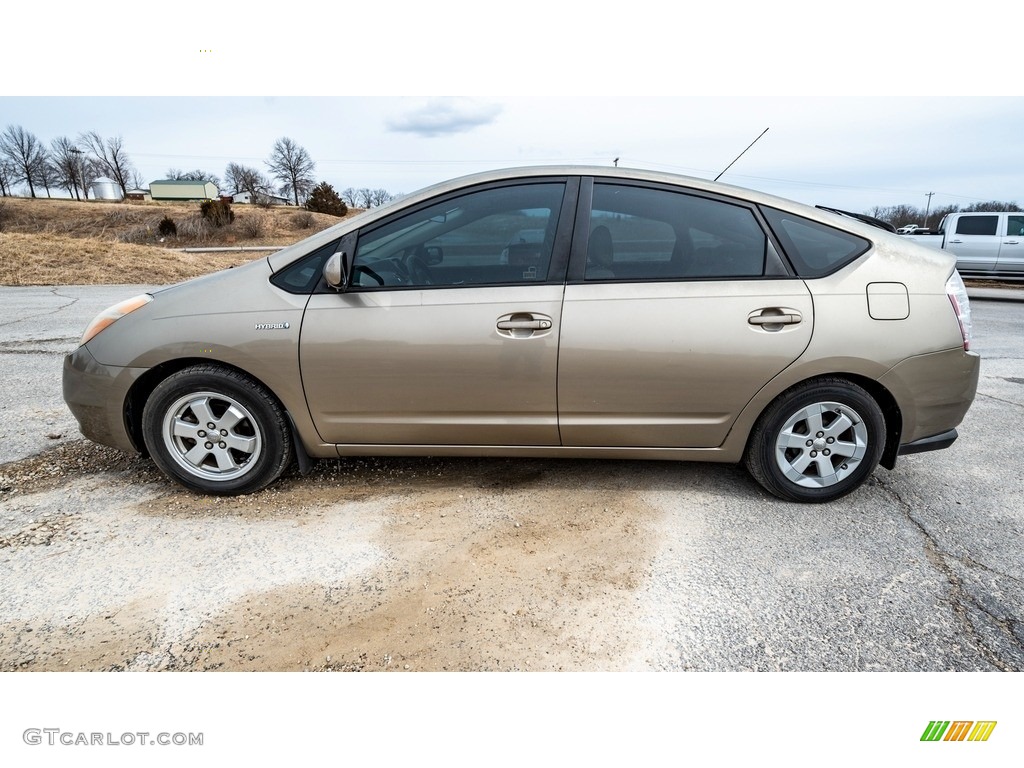 2006 Prius Hybrid - Driftwood Pearl / Beige photo #7