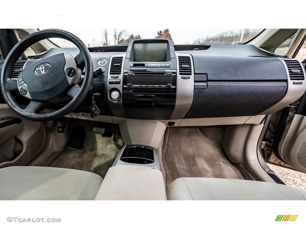 2006 Prius Hybrid - Driftwood Pearl / Beige photo #25