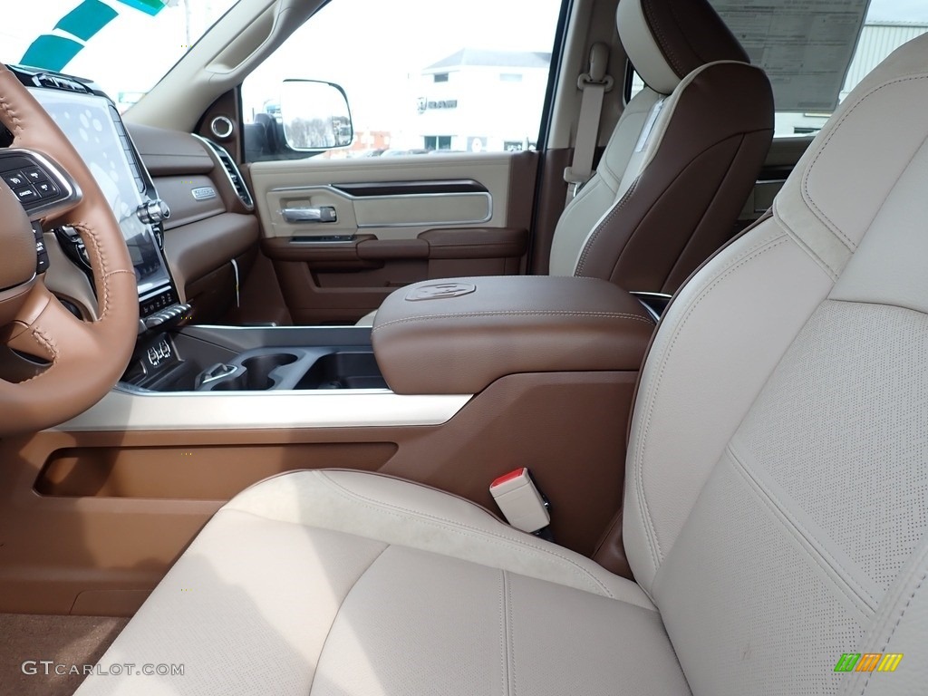 2022 2500 Laramie Crew Cab 4x4 - Olive Green Pearl / Mountain Brown/Light Mountain Brown photo #10