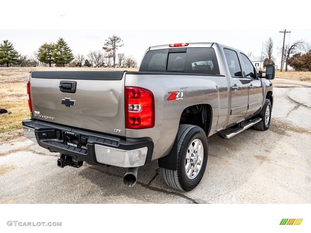 2014 Silverado 2500HD LTZ Crew Cab 4x4 - Graystone Metallic / Light Titanium/Dark Titanium photo #4