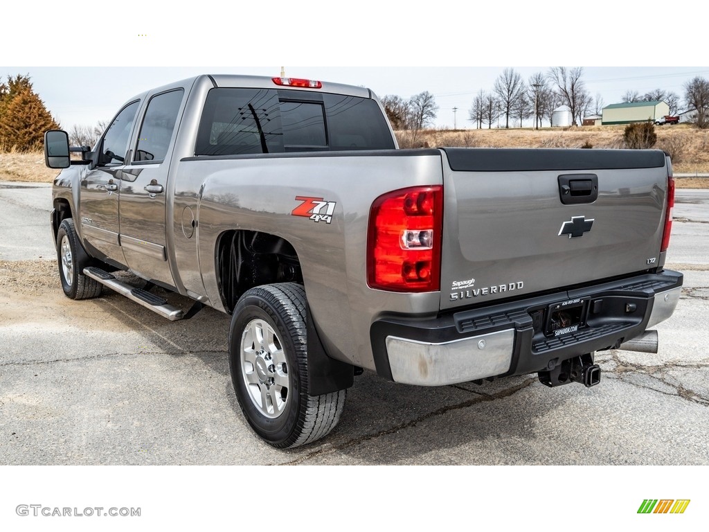 2014 Silverado 2500HD LTZ Crew Cab 4x4 - Graystone Metallic / Light Titanium/Dark Titanium photo #6