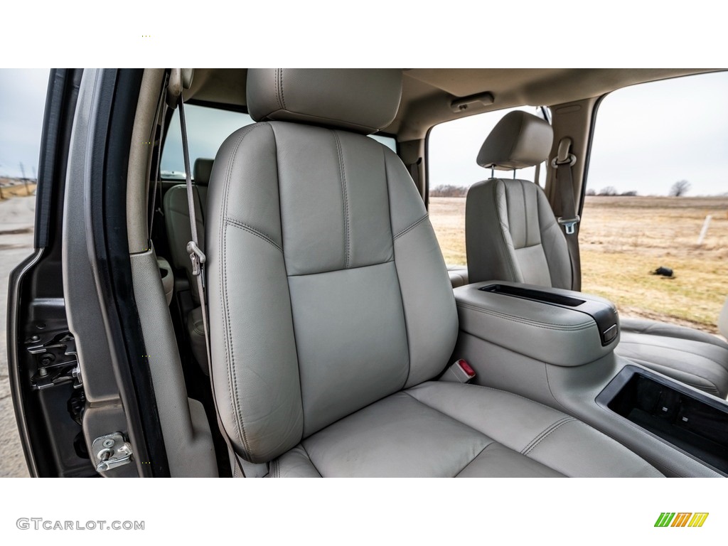2014 Silverado 2500HD LTZ Crew Cab 4x4 - Graystone Metallic / Light Titanium/Dark Titanium photo #24