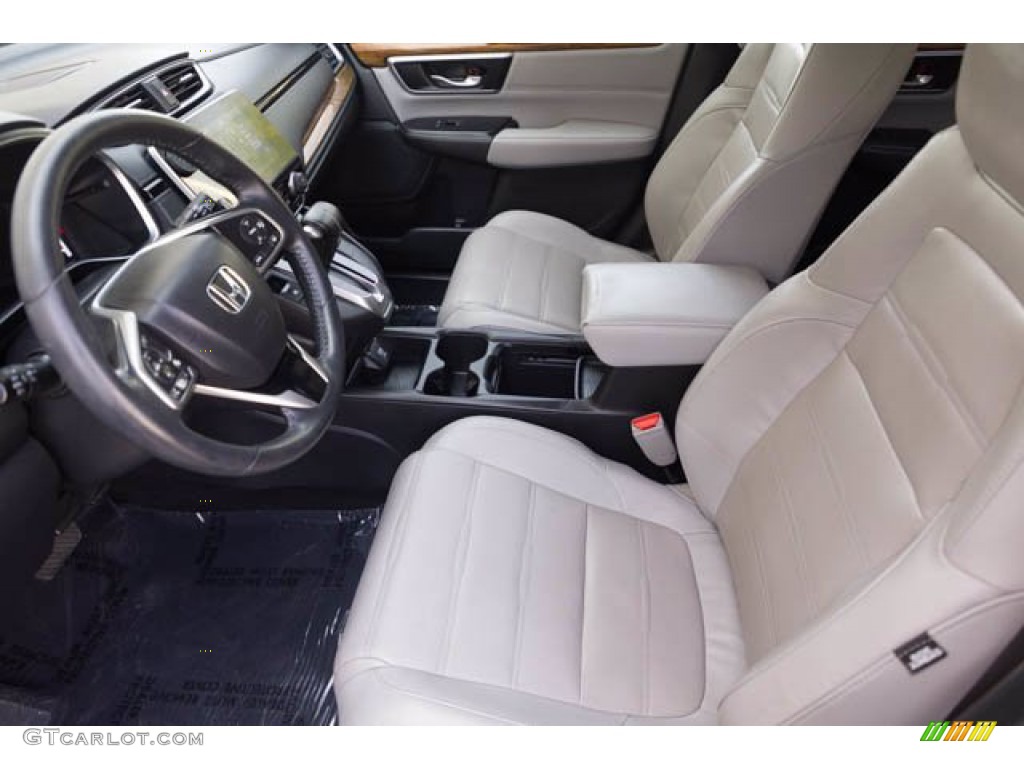 2019 CR-V EX-L - Gunmetal Metallic / Ivory photo #3