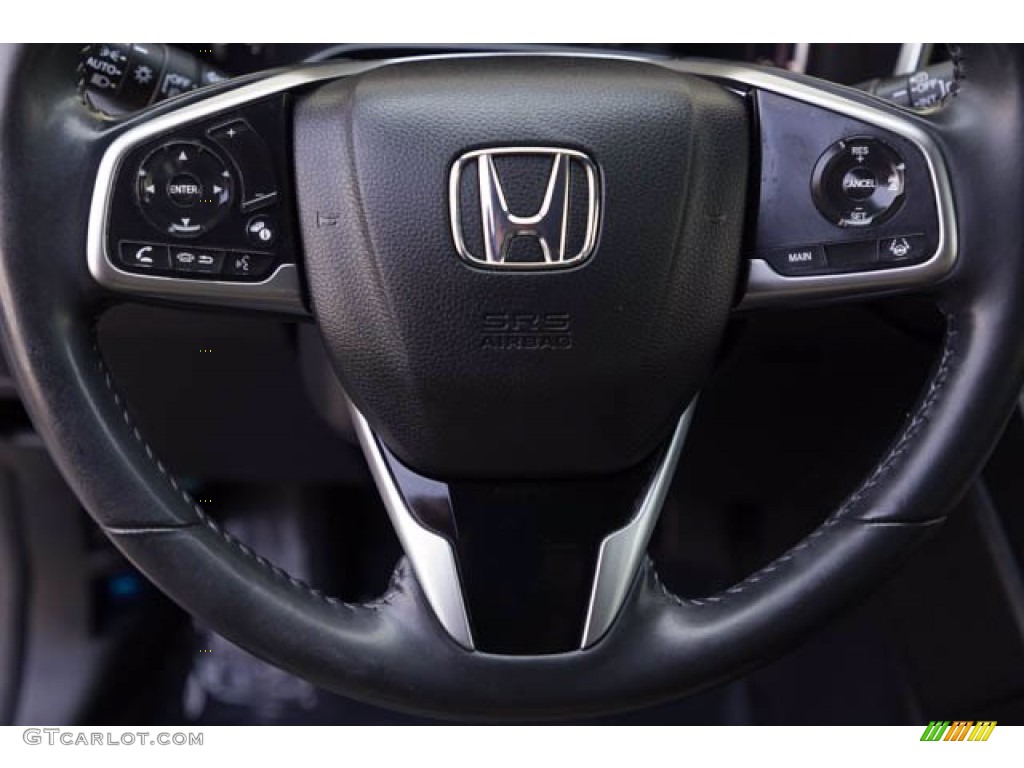 2019 CR-V EX-L - Gunmetal Metallic / Ivory photo #11