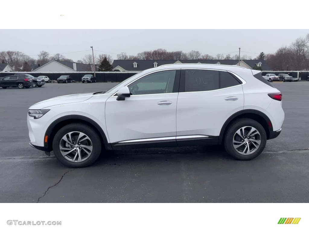 Summit White 2022 Buick Envision Essence Exterior Photo #143906883