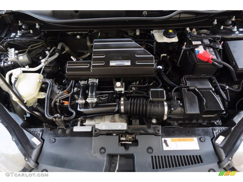 2019 CR-V EX-L - Gunmetal Metallic / Ivory photo #37