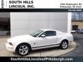 2009 Performance White Ford Mustang V6 Premium Coupe #143900333