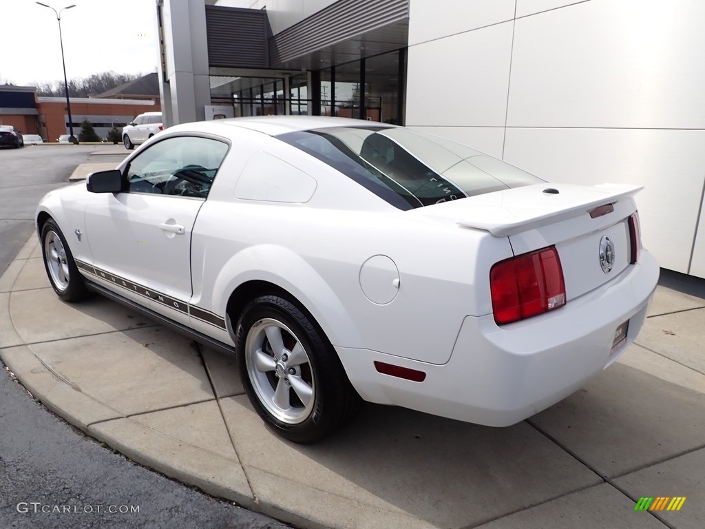 2009 Mustang V6 Premium Coupe - Performance White / Dark Charcoal photo #3