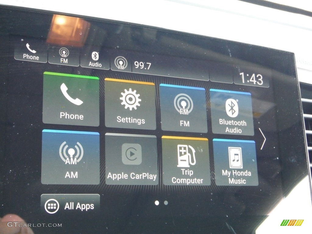 2019 Pilot EX-L AWD - Deep Scarlet Pearl / Beige photo #19