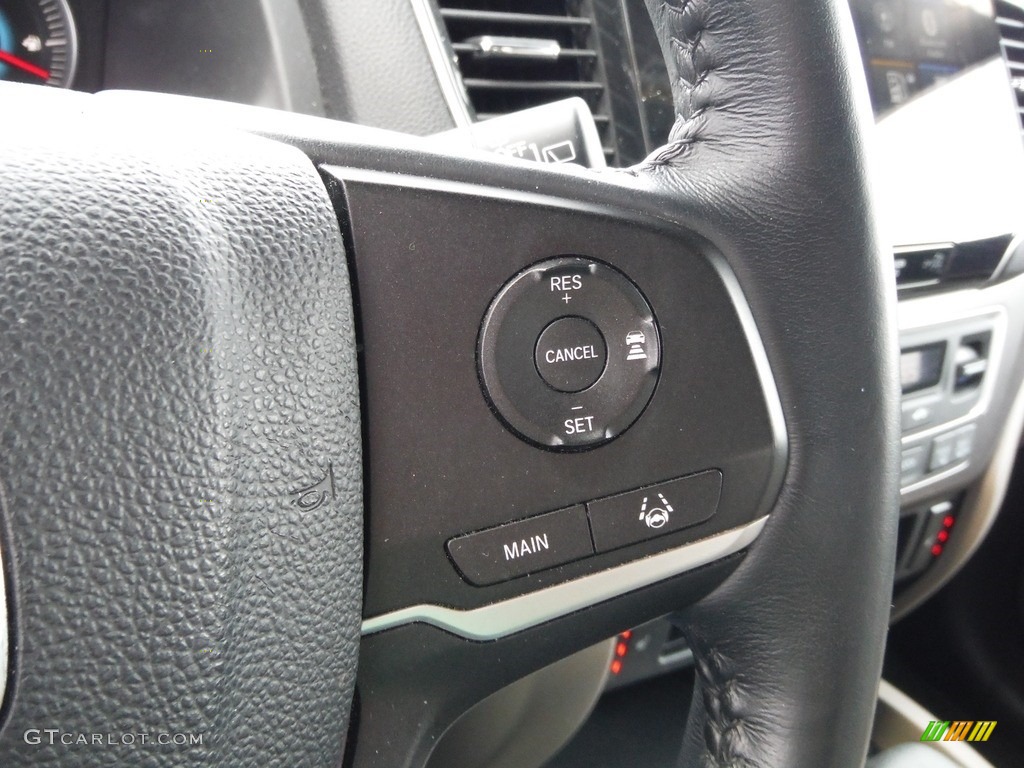 2019 Pilot EX-L AWD - Deep Scarlet Pearl / Beige photo #23