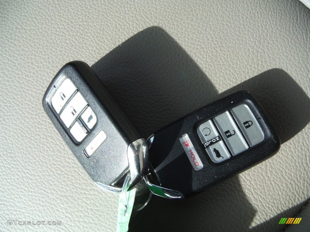2019 Pilot EX-L AWD - Deep Scarlet Pearl / Beige photo #31