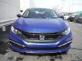 Agean Blue Metallic - Civic LX Sedan Photo No. 4