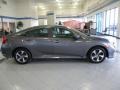 Modern Steel Metallic - Civic LX Sedan Photo No. 4