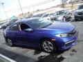 Agean Blue Metallic - Civic LX Sedan Photo No. 6