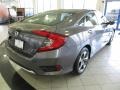 Modern Steel Metallic - Civic LX Sedan Photo No. 7