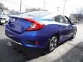 Agean Blue Metallic - Civic LX Sedan Photo No. 7