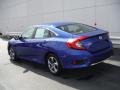 Agean Blue Metallic - Civic LX Sedan Photo No. 9