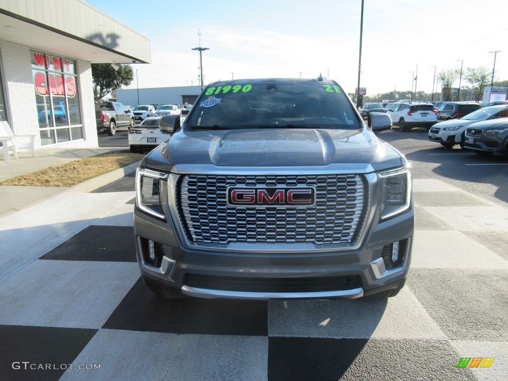 2021 Yukon Denali 4WD - Satin Steel Metallic / Jet Black photo #2