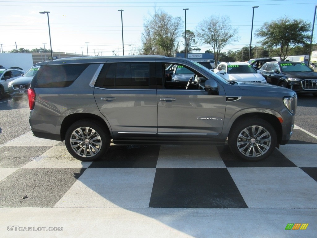 2021 Yukon Denali 4WD - Satin Steel Metallic / Jet Black photo #3
