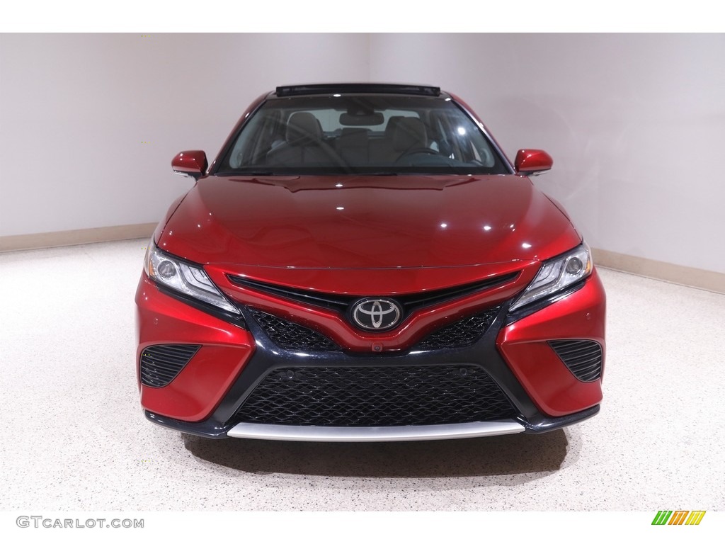 2018 Camry XSE V6 - Ruby Flare Pearl / Ash photo #2