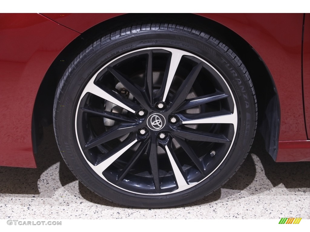 2018 Camry XSE V6 - Ruby Flare Pearl / Ash photo #19