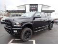 Brilliant Black Crystal Pearl 2016 Ram 2500 Laramie Mega Cab 4x4 Exterior