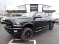 Brilliant Black Crystal Pearl 2016 Ram 2500 Laramie Mega Cab 4x4