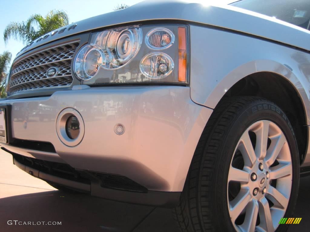 2006 Range Rover Supercharged - Zambezi Silver Metallic / Ivory/Aspen photo #15