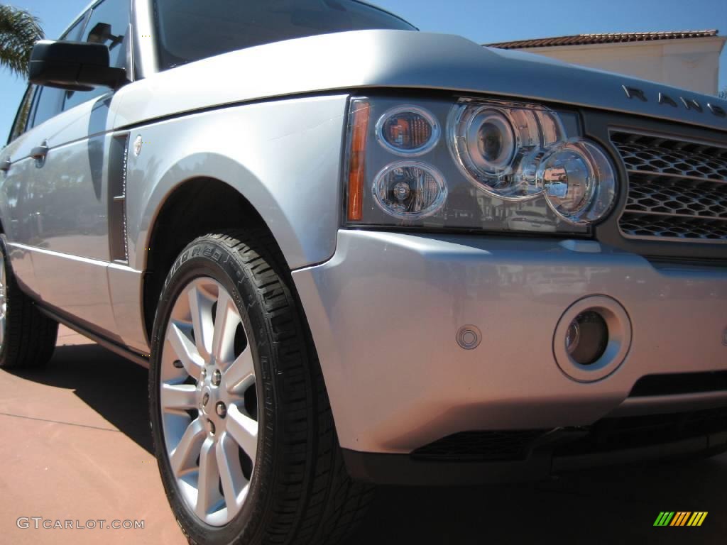 2006 Range Rover Supercharged - Zambezi Silver Metallic / Ivory/Aspen photo #16