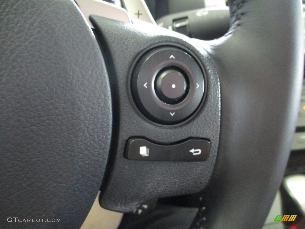 2015 Lexus IS 250 AWD Flaxen Steering Wheel Photo #143912120