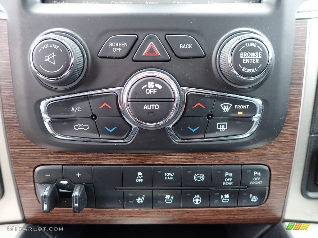 2016 Ram 2500 Laramie Mega Cab 4x4 Controls Photo #143912153