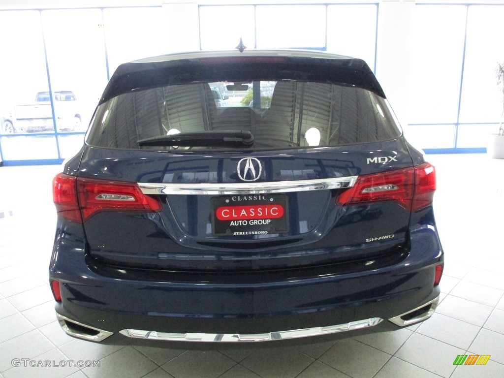 2020 MDX Technology AWD - Fathom Blue Pearl / Graystone photo #8