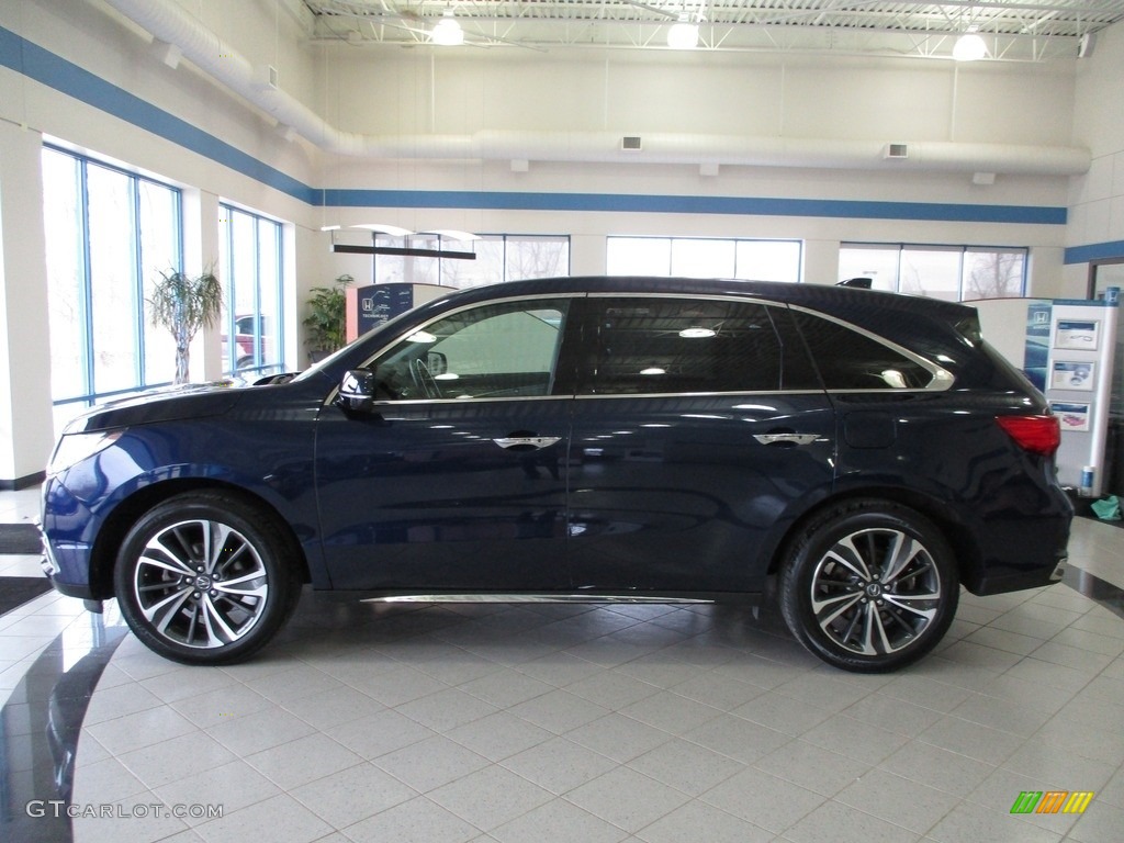 Fathom Blue Pearl 2020 Acura MDX Technology AWD Exterior Photo #143913686