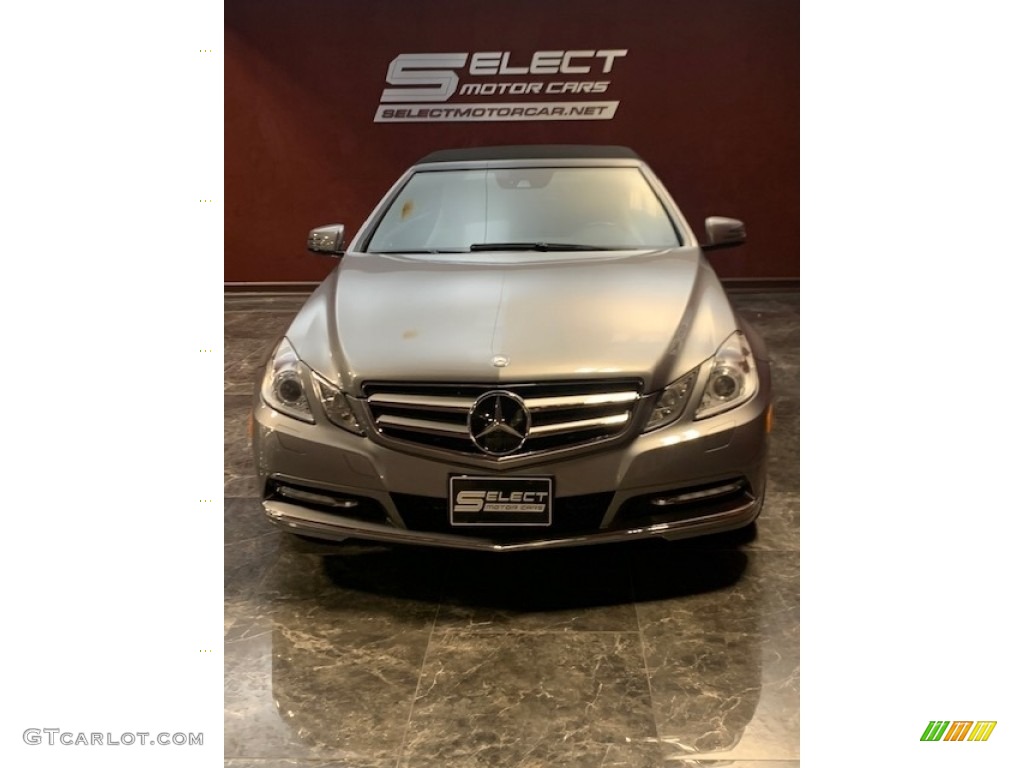2012 E 350 Cabriolet - Palladium Silver Metallic / Almond/Black photo #2
