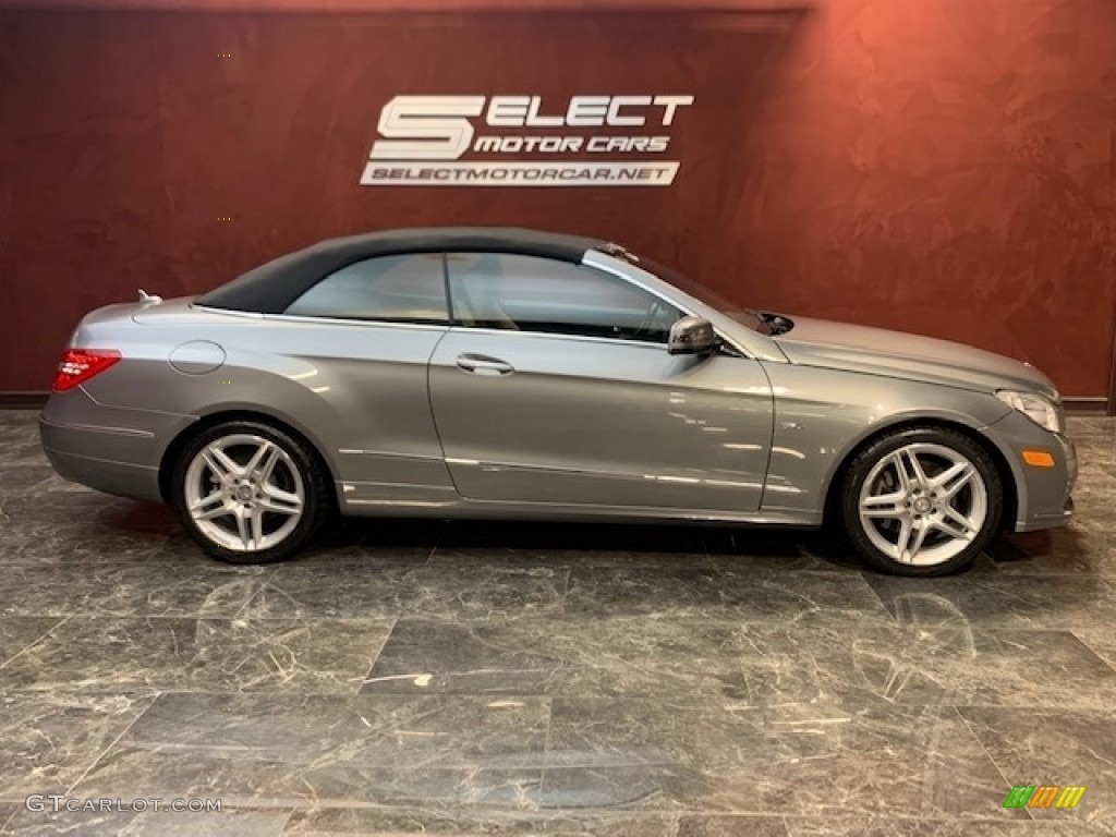 2012 E 350 Cabriolet - Palladium Silver Metallic / Almond/Black photo #4