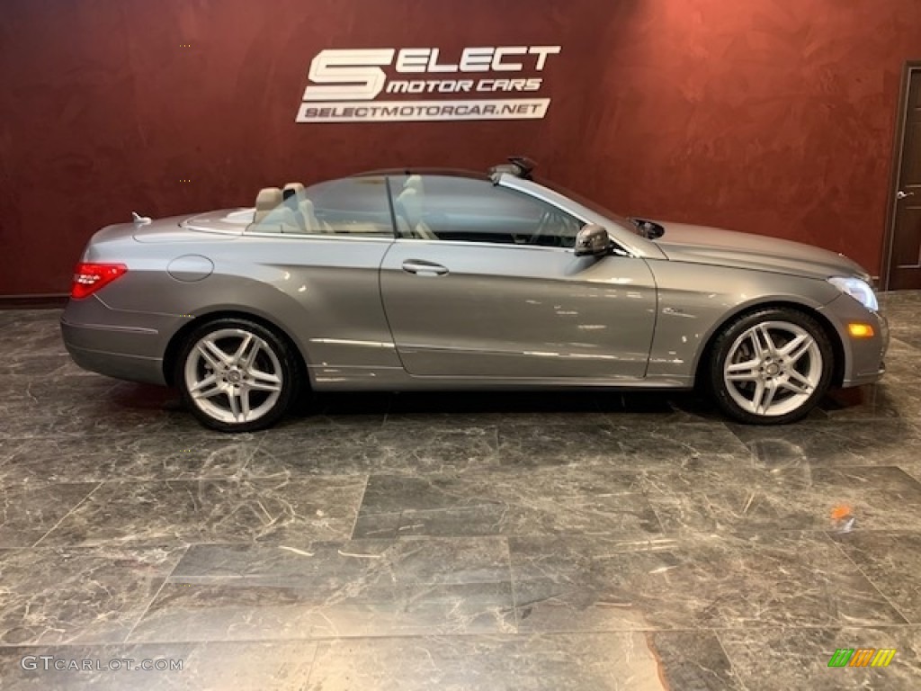 2012 E 350 Cabriolet - Palladium Silver Metallic / Almond/Black photo #5