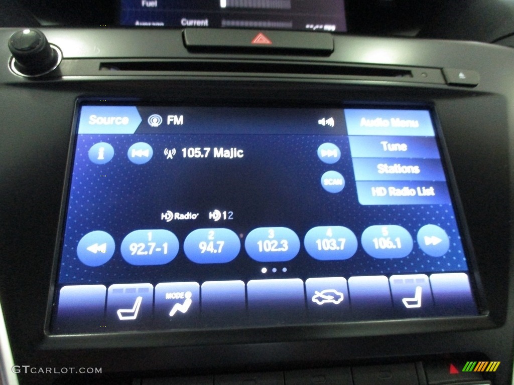 2020 MDX Technology AWD - Fathom Blue Pearl / Graystone photo #38
