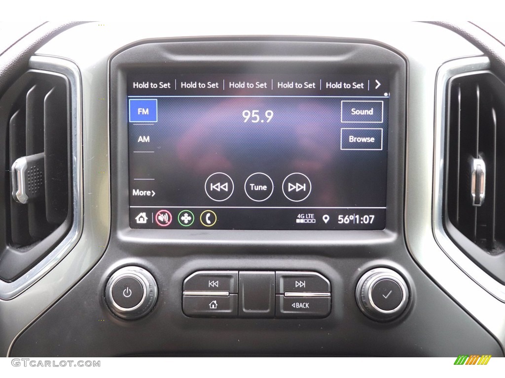2020 Chevrolet Silverado 1500 LT Trail Boss Crew Cab 4x4 Controls Photo #143915576
