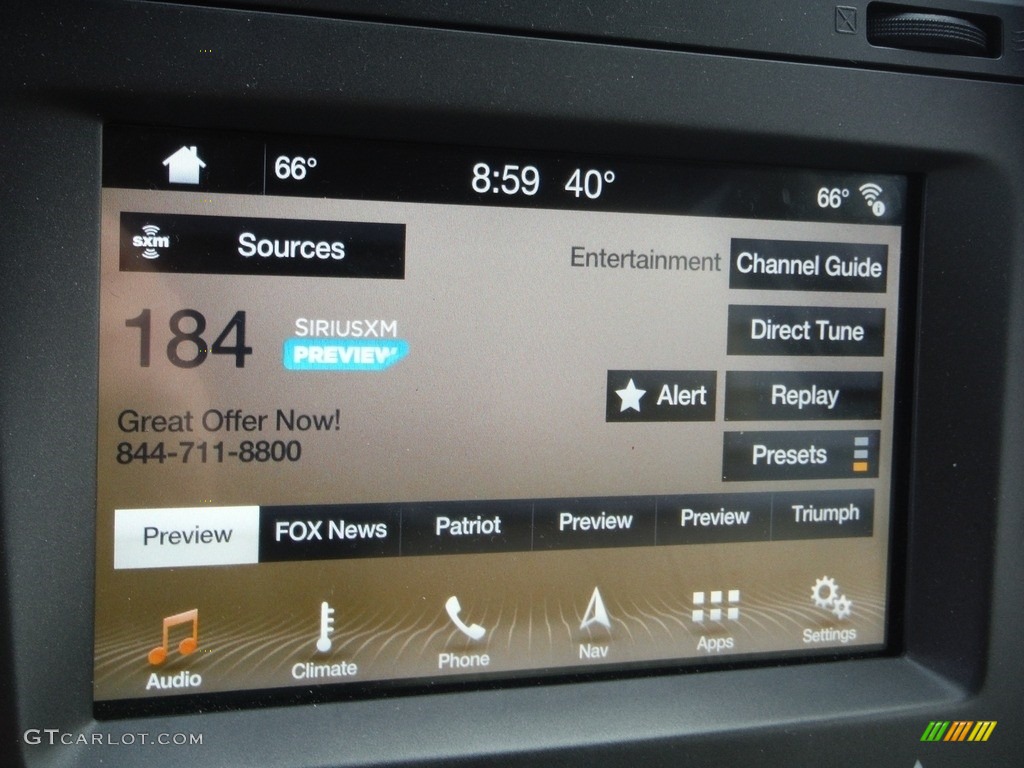 2016 Lincoln Navigator Select 4x4 Controls Photo #143916830