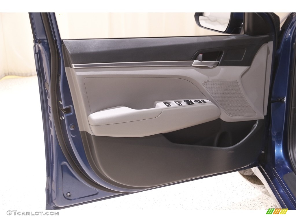 2019 Elantra SE - Lakeside Blue / Gray photo #4