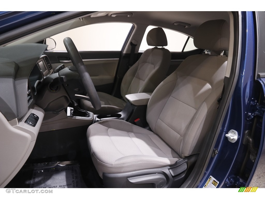 2019 Elantra SE - Lakeside Blue / Gray photo #5