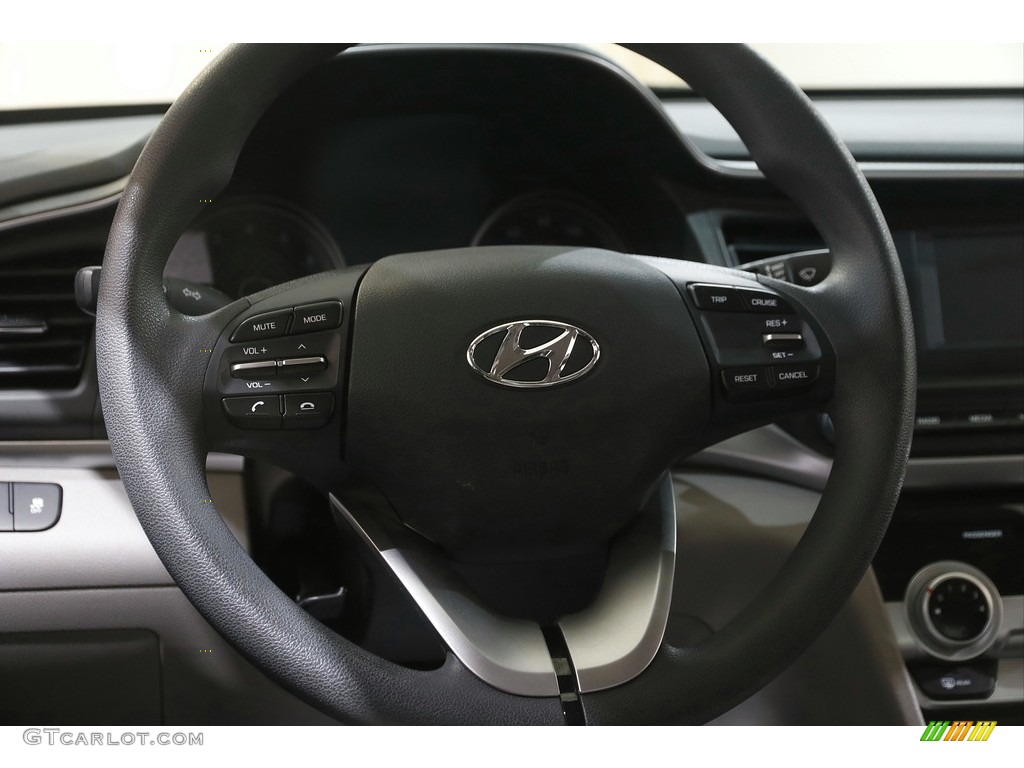 2019 Elantra SE - Lakeside Blue / Gray photo #7