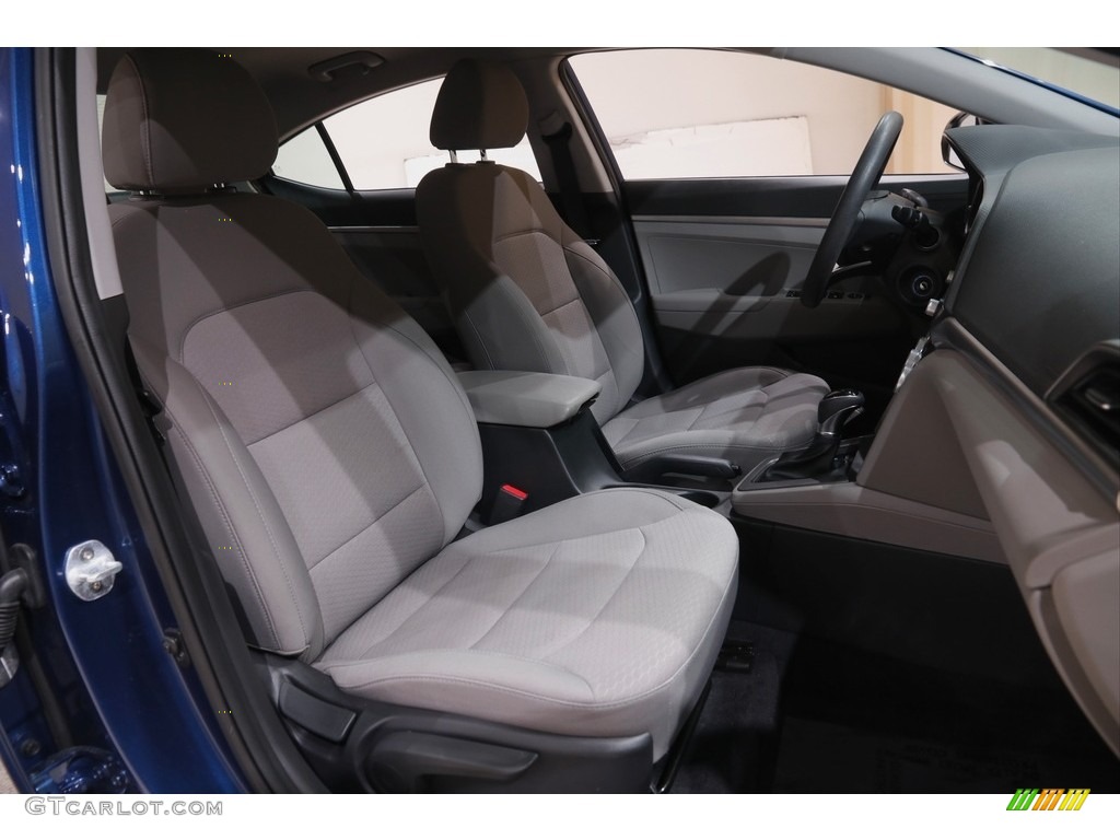 2019 Elantra SE - Lakeside Blue / Gray photo #14