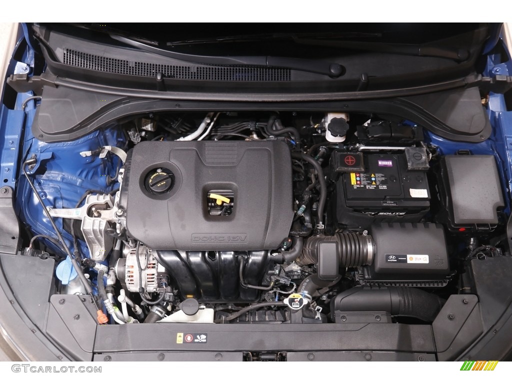 2019 Elantra SE - Lakeside Blue / Gray photo #18