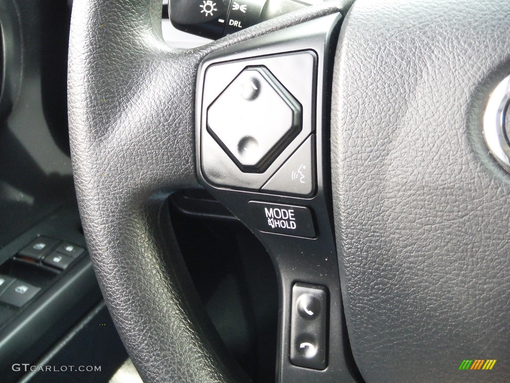 2020 Toyota Tacoma SR Access Cab 4x4 Cement Steering Wheel Photo #143918119